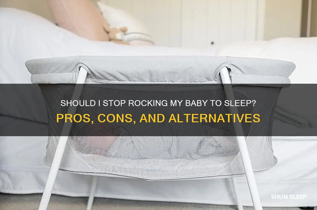 should i stop rocking my baby to sleep