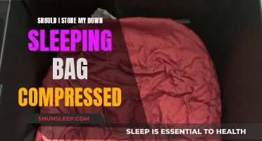 Keep Your Sleeping Bag Compressed or Let It Loose?