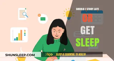Study Late or Sleep: Balancing Productivity and Rest for Success