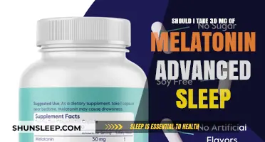 Melatonin for Sleep: Is 30mg Safe?