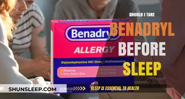 Benadryl for Sleep: Is it a Good Idea?