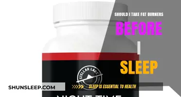 Fat Burners Before Bed: A Good Idea?
