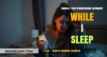 Hydrocodone and Sleep: Safe or Risky?