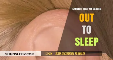 Piercing Aftercare: Sleeping with Gauges In or Out?