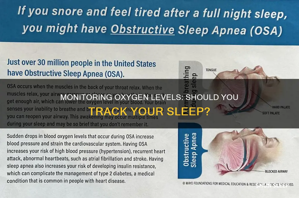 should i take my oxygen level when sleeping