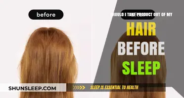 Perfect Nightly Hair Care Routine: Product Removal