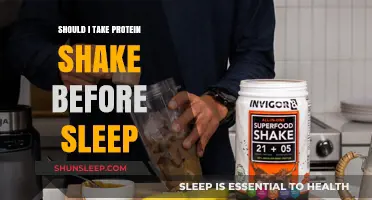 Protein Shakes Before Bed: Good or Bad Idea?