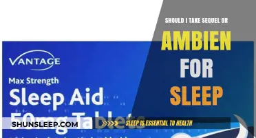Sequel or Ambien: Which Sleep Aid is Best?