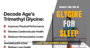 TMG vs Glycine: Which Supplement Wins for Sleep?