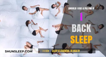 Back Sleeping: To Pillow or Not to Pillow?
