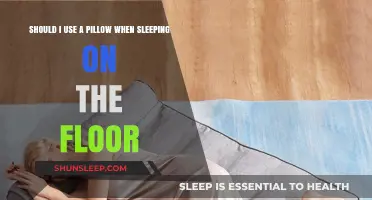Floor Sleeping: Do You Need a Pillow?