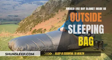 Bivy Blanket Conundrum: Inside or Outside the Sleeping Bag?