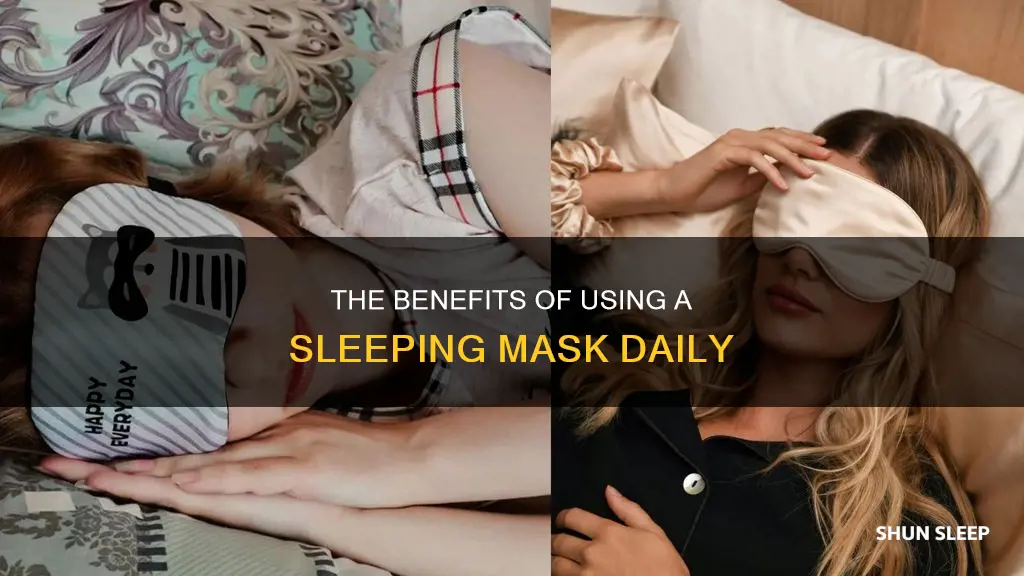 should i use sleeping mask everyday