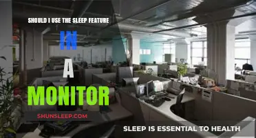Monitor Sleep Mode: Should You Use It?