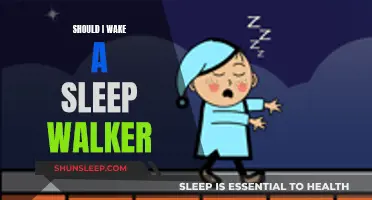 How to Handle Sleepwalkers: When to Wake Them Up