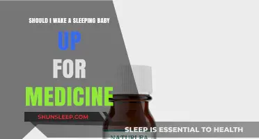 Should You Wake a Sleeping Baby for Medicine? Expert Advice