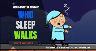 Sleepwalking: When to Intervene and When to Let Them Be