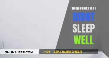 Sleep and Exercise: Should You Work Out?