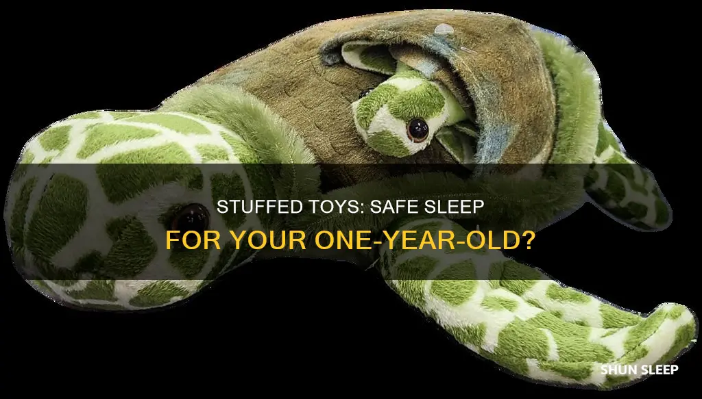 should my 1 year old be sleeping with stuffed animals