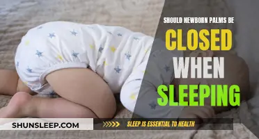 Are Your Newborn's Palms Closed While Sleeping?