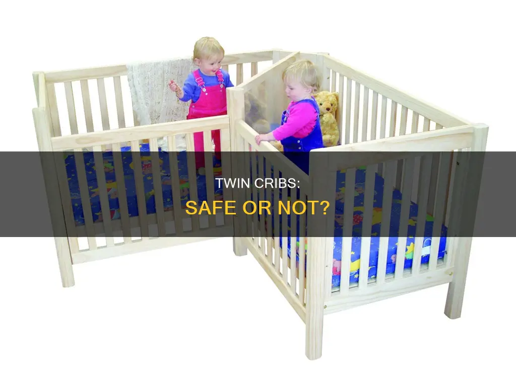 should newborn twins sleep in same crib