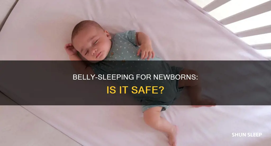 should newborns sleep on their belly