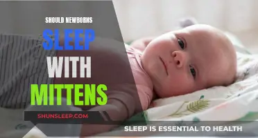 Newborn Sleep: Mittens, a Comfort or Hindrance?