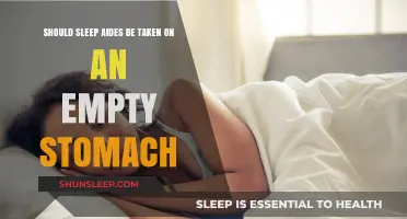 Sleep Aides: Empty Stomach or Full?