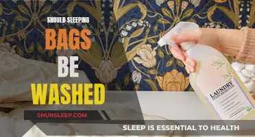 Washing Sleeping Bags: When and How to Clean Them