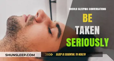 Sleeping Conversations: Fact or Fiction?