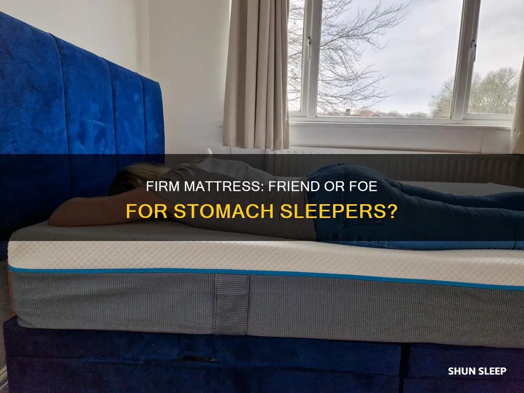 should stomach sleeper use firm mattress