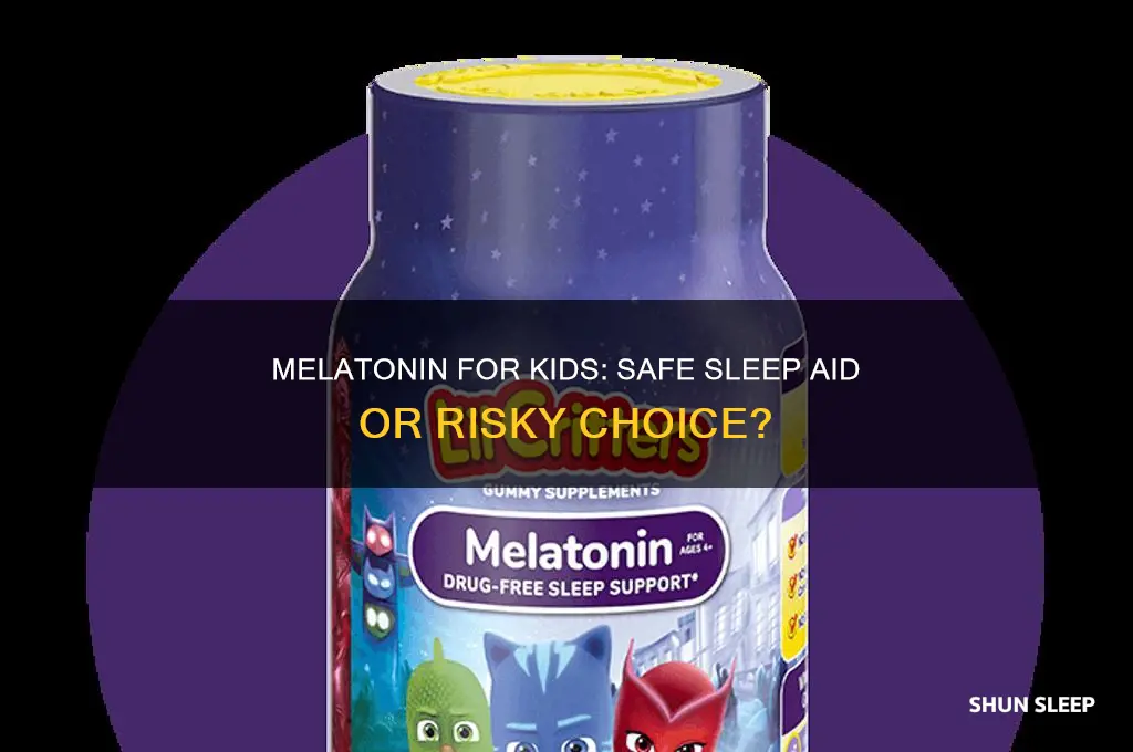 should you give children melatona to help them sleep