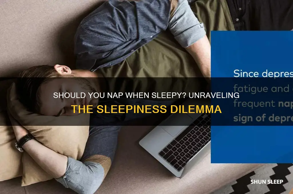 should you go to sleep everytime you get sleepy