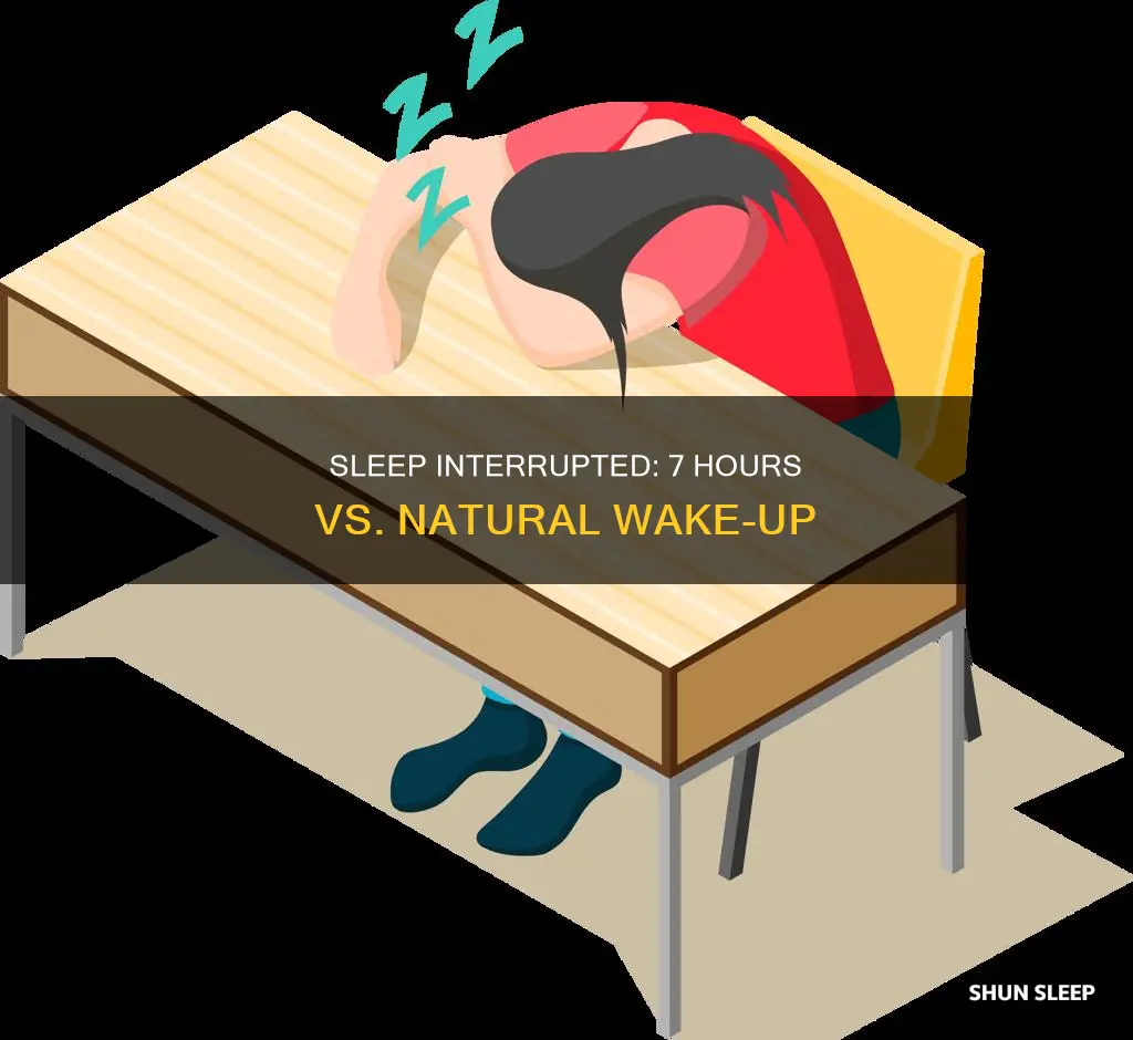 should you sleep 7 hrs or wake up naturally