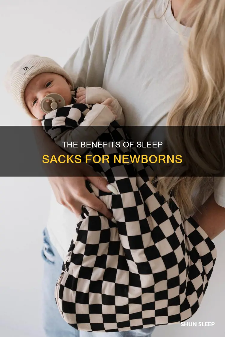 should you sleep sack a 1 month old