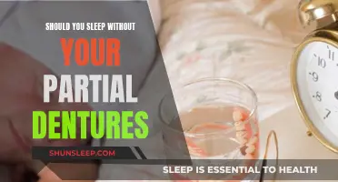 Partial Dentures: Should You Sleep Without Them?