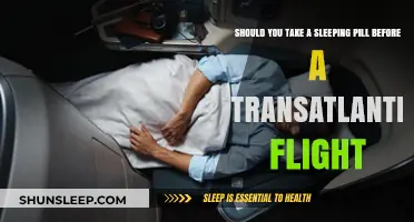 Sleeping Pills for Transatlantic Flights: Good Idea?