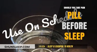 Pain Pills and Sleep: What's the Connection?