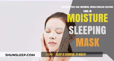 Moisturizer or Sleeping Mask: What's the Best Nighttime Skin Care?
