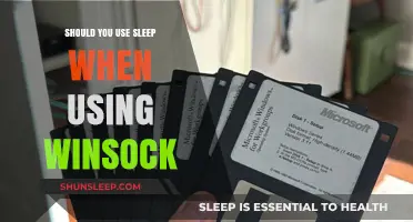 Winsock Programming: Should You Sleep?
