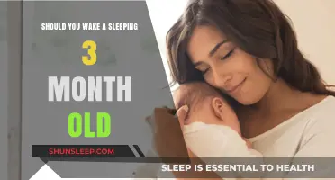 The Sleeping 3-Month-Old: To Wake or Not?