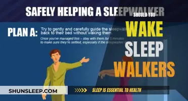 Sleepwalking: To Wake or Not to Wake?
