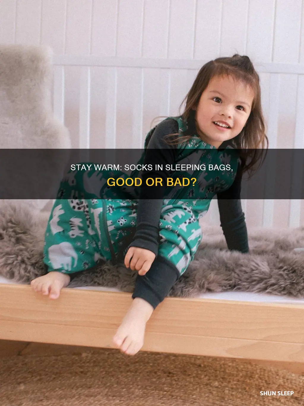 should you wear socks in a sleeping bag