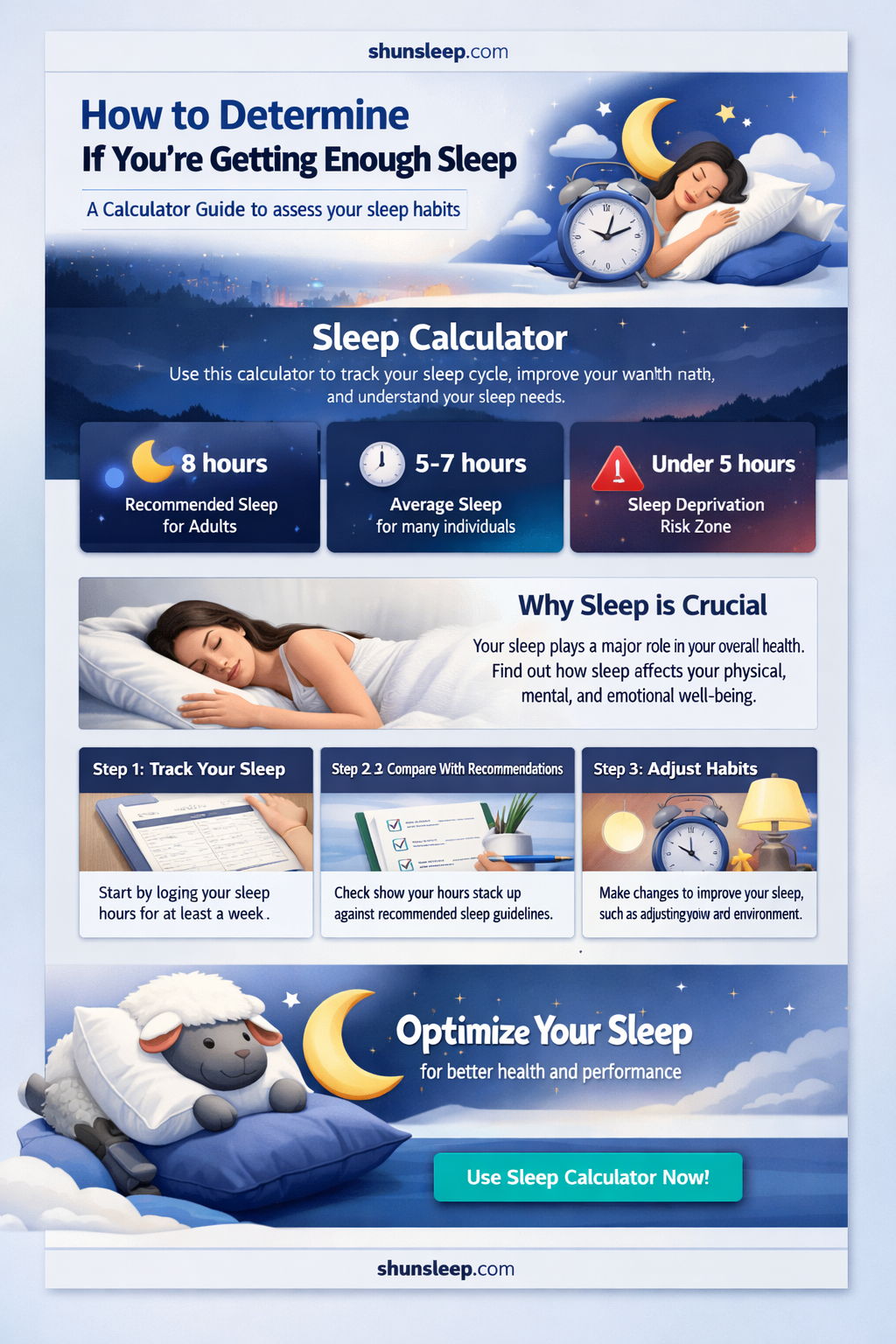 am i getting enough sleep calculator