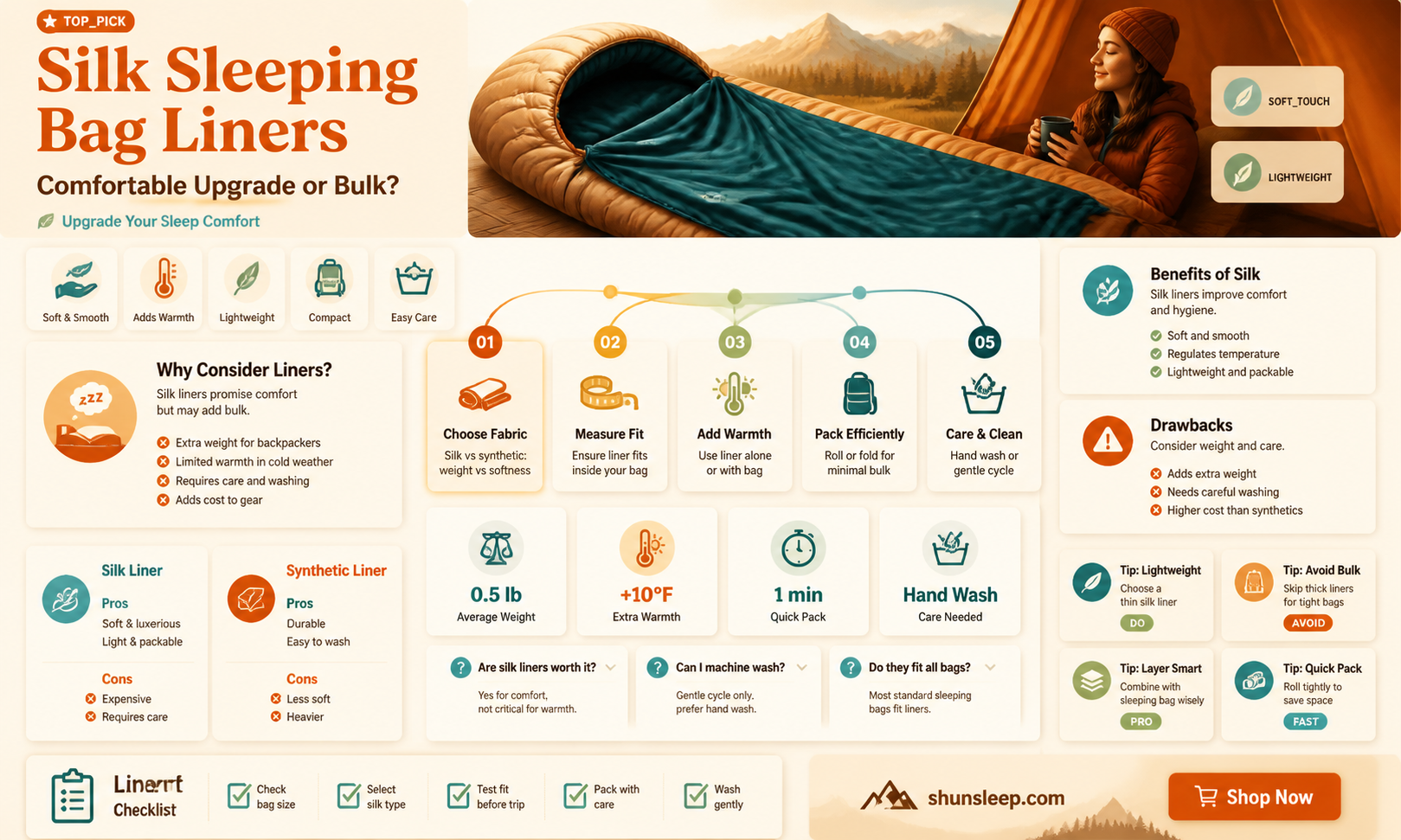 are silk sleeping bag liners worth it