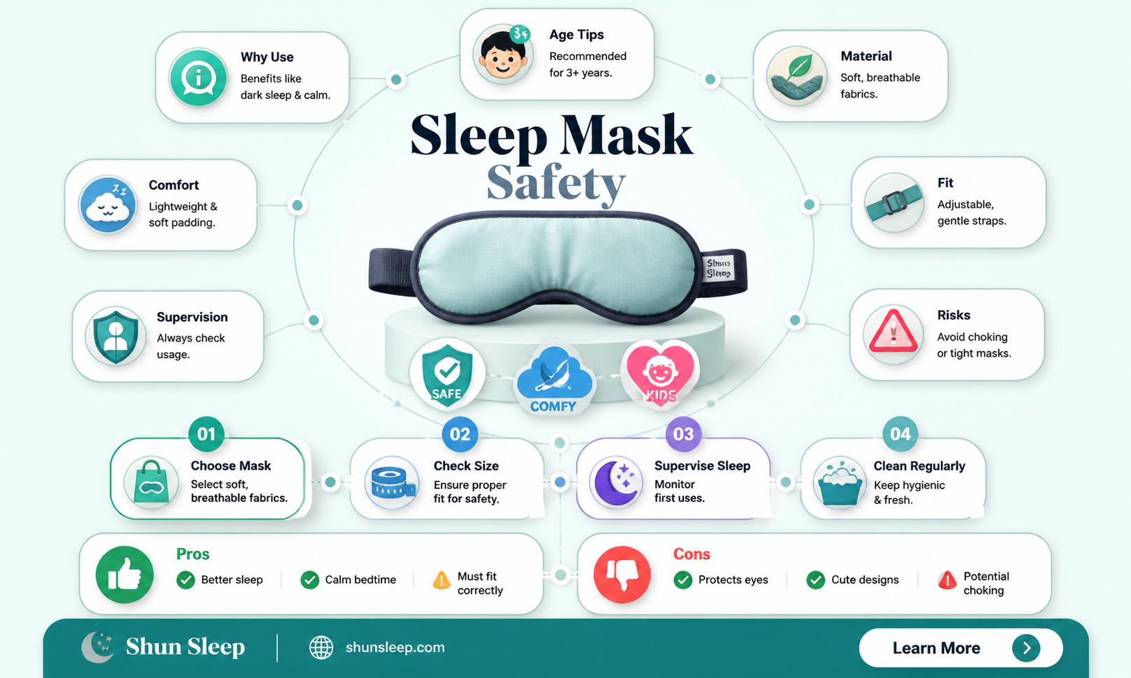 are sleep masks ok to use for children