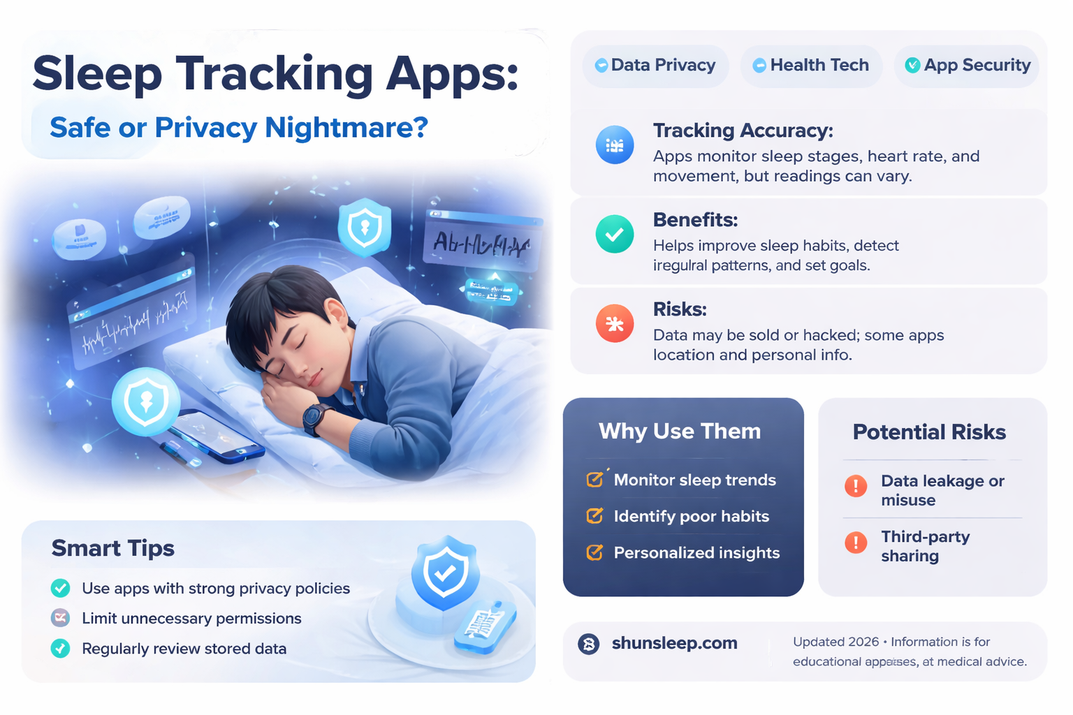 are sleep tracker apps safe