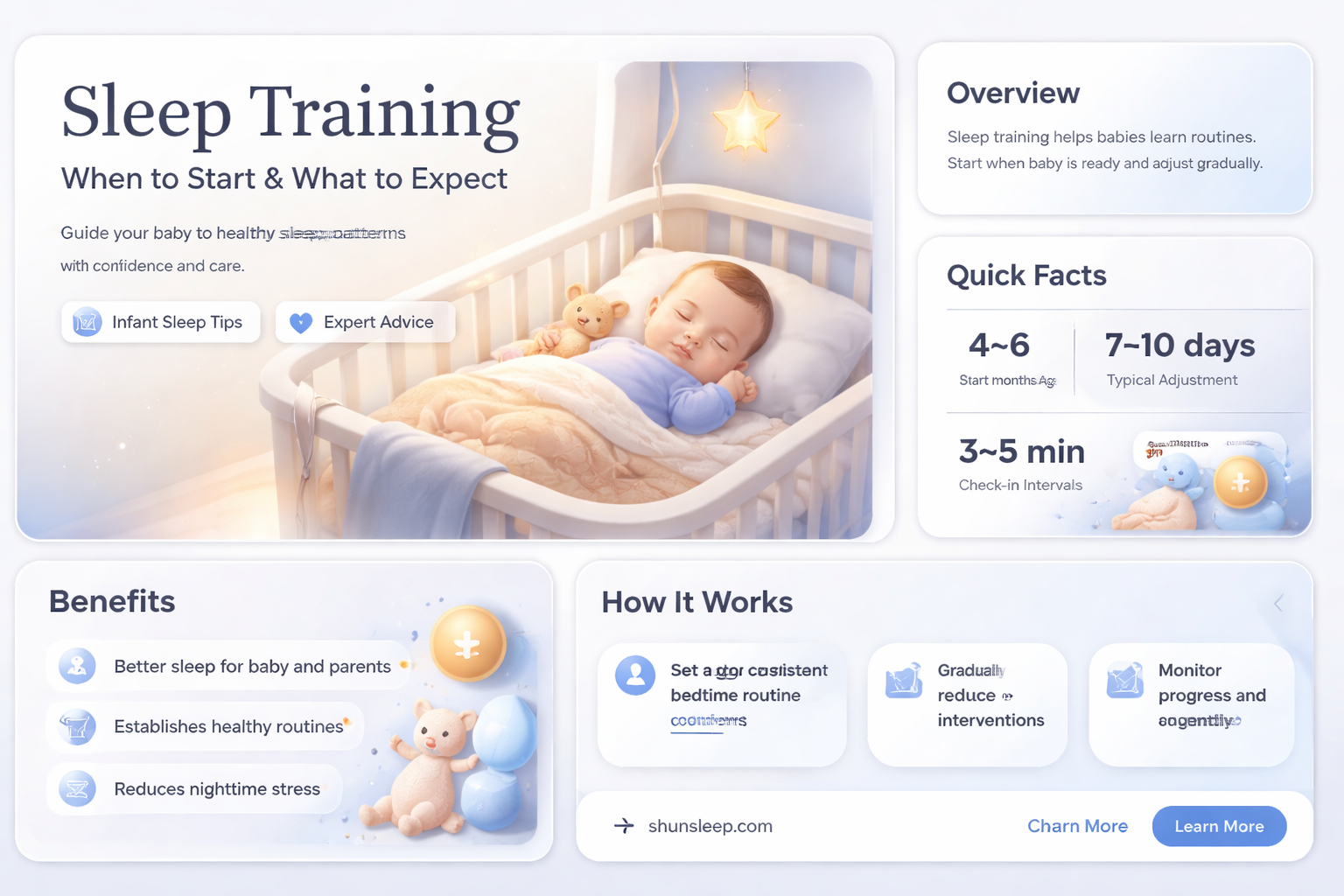 can a 1 month old be sleep trained