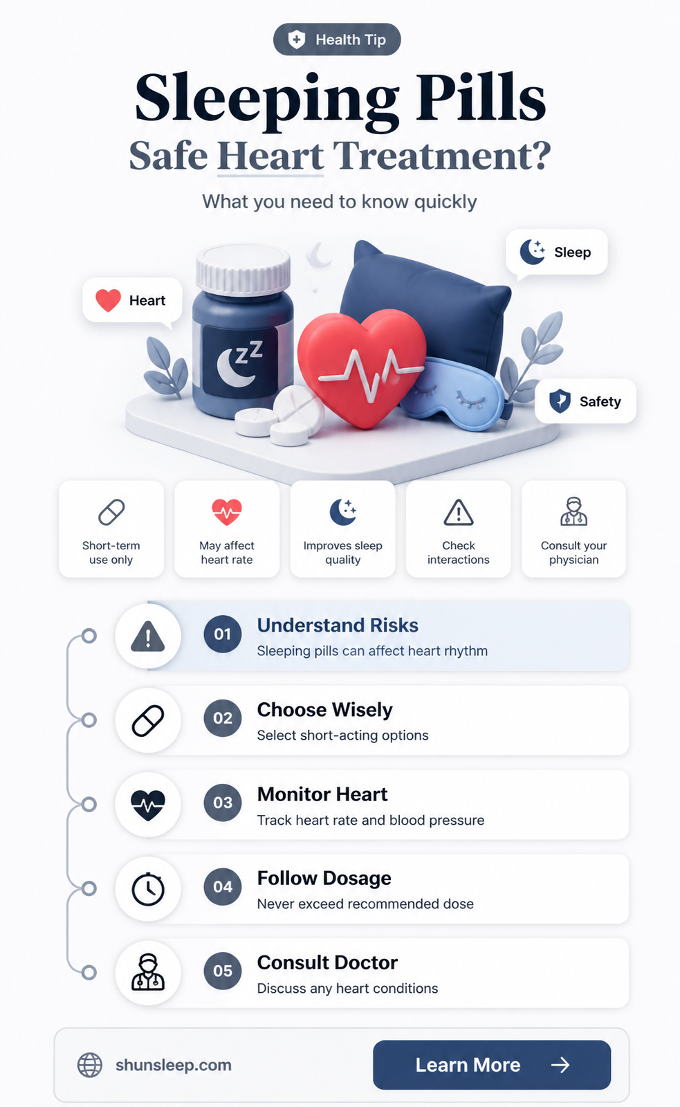 are sleeping pills safe for heart patients