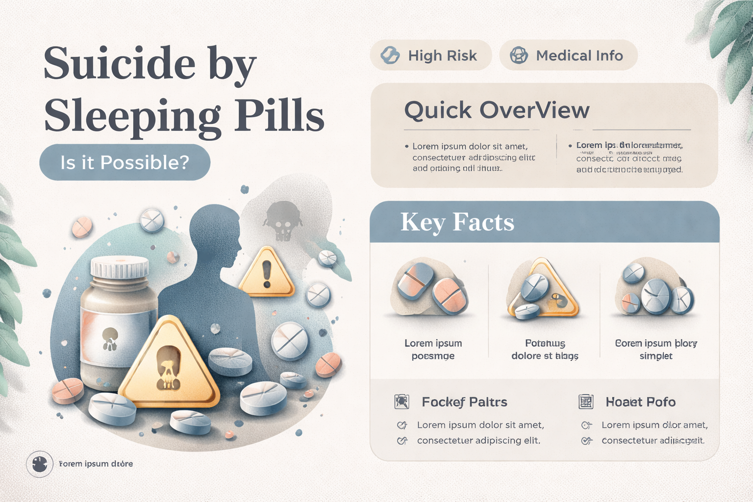 can a person commit suicide with sleeping pills